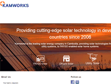 Tablet Screenshot of kamworks.com